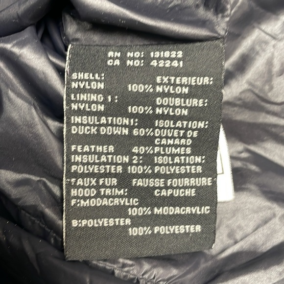 Girl's SAM S13 Duvet Down Puffer Coat Softshell Winter Jacket Black - Picture 7 of 7